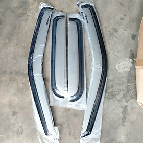Bộ vè che mưa cao cấp xe Isuzu Dmax. Màu đen hay trắng, hàng đẹp