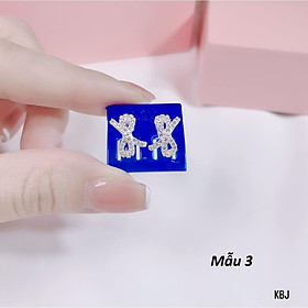 Bông tai nụ chất liệu bạc 925 ms06f