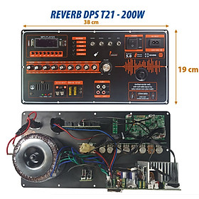 Mua Bo Mạch Loa Kéo Nguồn Xuyến đánh Bass 40 đôi  5 Tấc đơn Mạnh Mẽ Reverb DSP 19 * 38