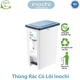 Mua Thùng Đựng Rác  Thùng Rác Nhựa Đạp Chân Có Lõi 10 Lít Nắp Đậy Chữ Nhật Inochi Tiêu Chuẩn Xuất Nhật - Châu Âu - EU