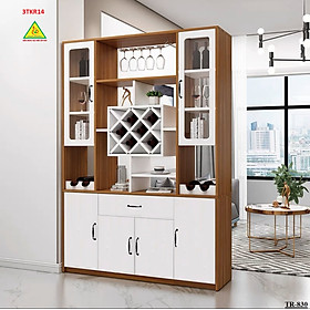Mua Vách ngăn kiêm tủ rượu trang trí phòng khách 3TKR14 - Nội thất lắp ráp Viễn Đông ADV