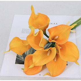 Hoa giả - Calla LiLy nhí 35cm mô phỏng giống thật, hoa cô dâu, hoa decor trang trí
