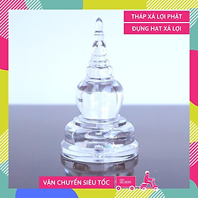 Mua Tháp xá lợi Phật giáo tháp đựng hạt xá lợi đặt bàn thờ Phật - Cao 8cm