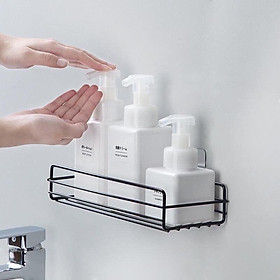 . KỆ SẮT HÌNH CHỮ NHẬT DÁN TƯỜNG NHÀ TẮM HOẶC PHÒNG BẾP
