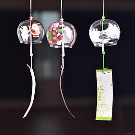Chuông gió handmade bằng thủy tinh phong cách Nhật Bản dễ thương