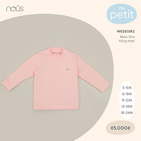 NO.US 6-9M ÁO GIỮ NHIỆT CỔ 3CM CHO BÉ TRAI VÀ BÉ GÁI