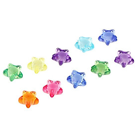 Transparent Acrylic  Loose Beads Charms DIY Jewelry Makings