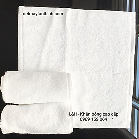 Mua khăn mặt trắng 30x30 cm  40 gr
