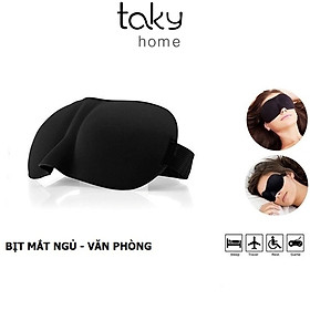 Mua Mặt Nạ Che Mắt Ngủ Văn Phòng  Bịt Mắt Ngủ 3D Trên Xe Ô tô  Máy Bay  Thoáng Khí  Mềm Mại Cho Giấc Ngủ Ngon. Taky Home 5130