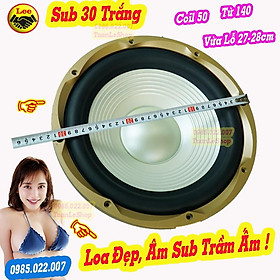 Mua LOA SIÊU TRẦM SUB 30 TỪ 140 MÀNG TRẮNG CÔN 50 - GIÁ 1 CHIẾC - LOA SUB BASS 30