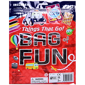 Bộ sách túi hoạt động phương tiện giao thông Things That Go! Bag of Fun | Bookmedi sách chính hãng
