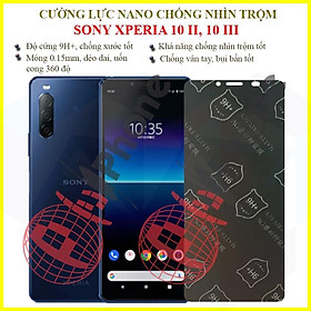 Mua Dán chống nhìn trộm Sony Xperia 10 II (Mark 2)  Xperia 10 III (Mark 3) - Dán cường lực dẻo nano 9H