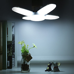 Mua Bóng Đèn LED 4 Cánh Quạt Đáy Phát Sáng BX-60 Siêu Sáng - Siêu Tiết Kiệm Điện 60W (Trắng/Vàng) Tiết Kiệm 50%- 70% Điện Năng Tiêu Thụ - Sản Phẩm Chất Lượng  Hiệu Quả Kinh Tế Cao - 6000K (trắng)