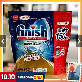 Xà phòng rửa chén bát dạng viên finish 150 viên