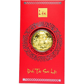 Bao Lì Xì Vàng 24K Kim Hợi 3 Ancarat