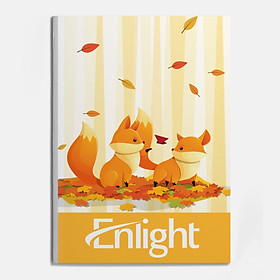 Túi Vơ ke ngang Enlight - Four Seasons 72, 80, 120, 200 trang Giao mẫu ngẫu nhiên - 80 trang - Lốc 10