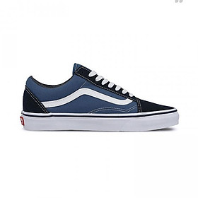 Hình ảnh Giày Sneaker Vans Unisex - Vans Old Skool Navy canvas chính hãng fullbox - VN000D3HNVY