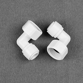 Mua Bộ 2 co cút nối nhanh ren 21 ra dây 10mm hoặc dây 6mm – linh kiện máy lọc nước  phun sương  lắp dàn tưới cây  bể thủy sinh  cá cảnh  bán cạn (Hàng chính hãng)