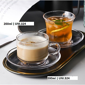 Bộ 06 Tách Cafe Nóng 200ml | UNI-324