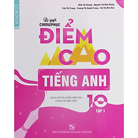 CC – Bí quyết chinh phục điểm cao tiếng anh 10/1