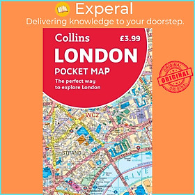 Sách - London Pocket Map - The Perfect Way to Explore London by Collins Maps (UK edition, paperback)