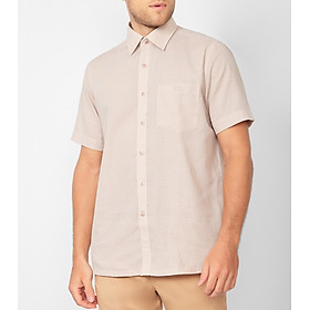 ÁO SƠ MI TAY NGẮN LINEN-V46-014582-BR2 - M