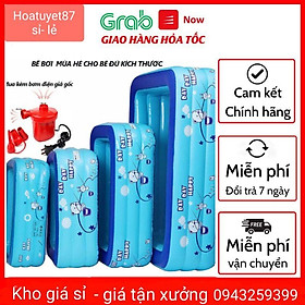 Bể bơi hình chữ nhật 3 tầng loại 1,5m