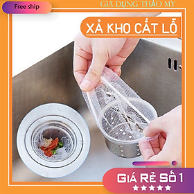 Mua Túi lọc rác thức ăn thừa bồn rửa bát ( Túi 100 chiếc)