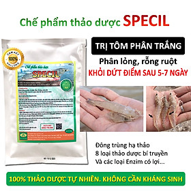 VƯỜN SINH THÁI - Thảo dược SPECIL trị khỏi dứt điểm bệnh phân trắng, rỗng ruột trên Tôm - Hiệu quả ngay sau 5-7 ngày - Chiết xuât 100% từ Thiên Nhiên