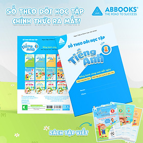 Sổ Theo Dõi Học Tập Tiếng Anh Lớp 1 Cho Bé Phối Hợp Phụ Huynh Giáo Viên ABBOOKS