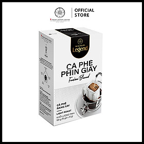 Trung Nguyên Legend - Cà phê phin giấy Fusion Blend - Hộp 10 gói x 10gr