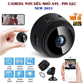 Camera An Ninh IP 1080P HD Không Dây Wifi 3Tech Little Stars Camera IR Camera Mini CCTV A9S