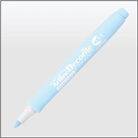 Bút màu nổi viết vẽ trên mọi chất liệu Artline Decorite EDF-1 - Màu xanh da trời pastel (Pastel Sky Blue) - UP PEN