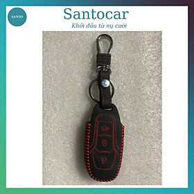 Bao da chìa khóa xe Ford Ecosport , Focus , Fiesta , Ranger , Everest - Santocar