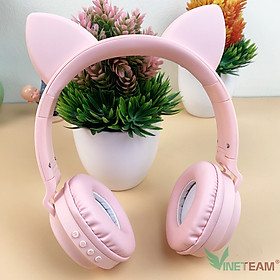Mua Tai Nghe Bluetooth Tai Mèo Cá Tính - BT28 Màu Sắc Đa Dạng  Thoải Mái Lựa Chọn Khoe Cá Tính 5.0