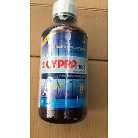 chế phẩm trừ muỗi và công trùng nhập khẩu Ấn Độ CyPra chai 1 lít