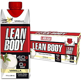 Labrada Lean Body RTDSữa Thay Thế Bữa Ăn Uống Liền, 40g Protein