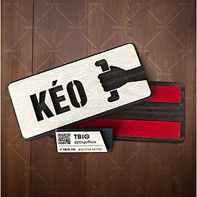 Bảng gỗ decor kéo dẩy hướng dẫn mở cửa kính