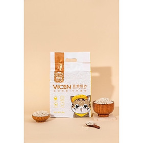 CÁT ĐẬU NÀNH NHẬT - CÁT VỆ SINH CHO MÈO VICEN CHO MÈO