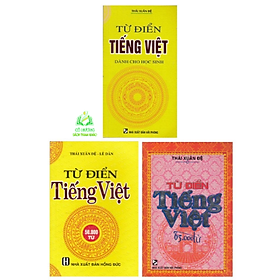 Sách - Từ Điển Tiếng Việt - Thái Xuân Đệ