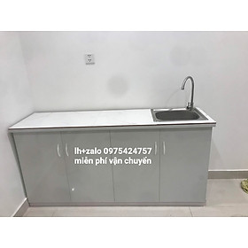 Mua Tủ bếp MINI sẵn bồn rửa mặt gạch
