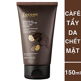 Hình ảnh Review Cà Phê Đắk Lắk Làm Sạch Da Chết Mặt Cocoon 150ml