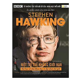 Hình ảnh [Einstetin Books] Stephen Hawking : Một trí tuệ không giới hạn