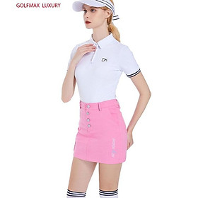 Fullset nữ chơi golf Thiết kế Hàn Quốc - Chất liệu sợi polyester kết hợp spandex cao cấp DK216-06-07
