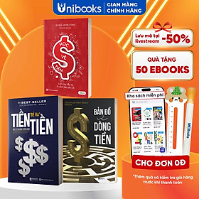 Combo 3 Cuốn Sách Chuẩn Đoán Sức Khoẻ Tài Chính: Học Về Tiền, Bản Đồ Dòng Tiền, Tiền Đẻ Ra Tiền