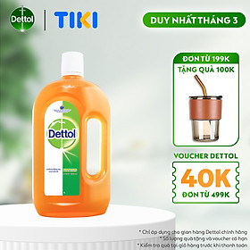 Dung Dịch Diệt Khuẩn Đa Năng Dettol 1L