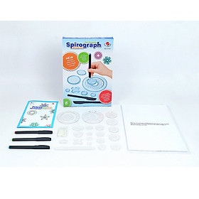 Bộ Thước Vẽ Hoạ Tiết Xoắn Ốc Sáng Tạo SPIROGRAPH - SPIROGRAPH DELUXE KIT