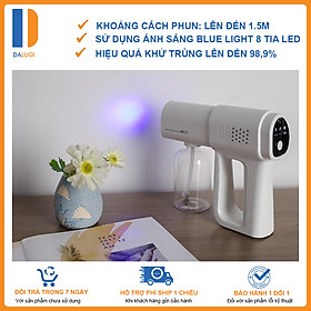 Mua Máy xịt khử khuẩn không dây cầm tay K5 pro 8 tia led  khử trùng sạch vi khuẩn  phun đuổi muỗi  đuổi côn trùng  làm sạch không khí