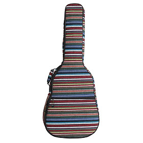 Hand Grip Padded Storage Carry Bag with Side Pocket for Guitar Lovers