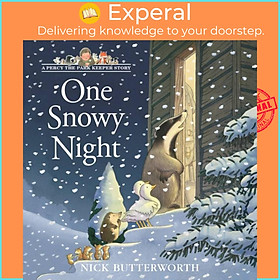 Sách - One Snowy Night by Nick Butterworth (UK edition, paperback)
